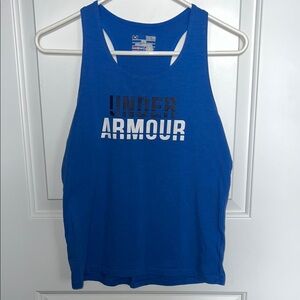 Under Armour Vibrant Blue Athletic Tank and Matching Shorts